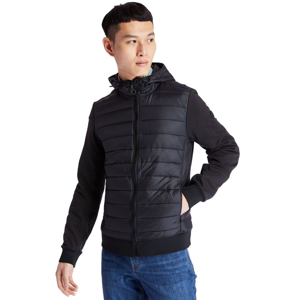 Timberland Mens Jackets Mt. Cabot Hybrid - Black - India RB9476513